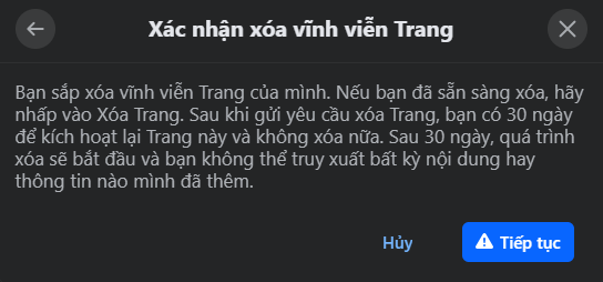 Hướng dẫn chi tiết cách xóa fanpage _ ảnh 6