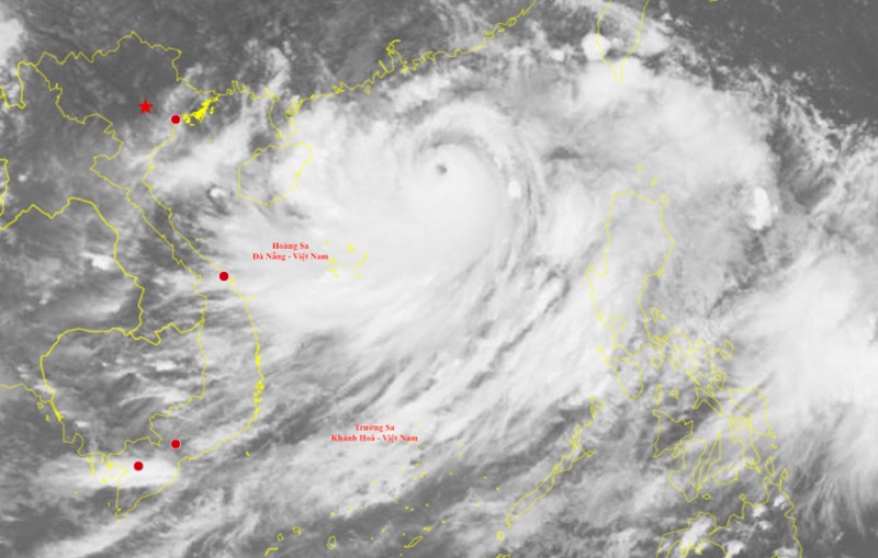 [Cập nhật] Bão Yagi mạnh lên thành siêu bão (1)