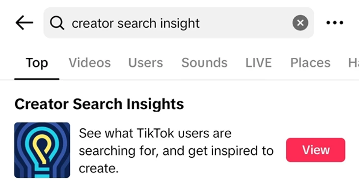 TikTok Creator Search Insights: Công cụ đột phá giúp nhà sáng tạo nắm bắt xu hướng (4)