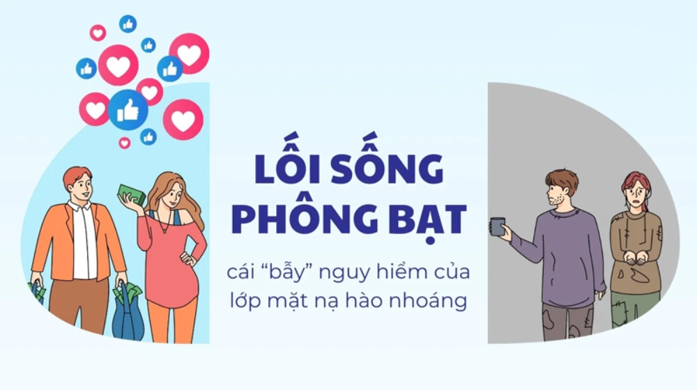 "Phông bạt" - Khi cuộc sống trở thành một vở kịch trên mạng xã hội