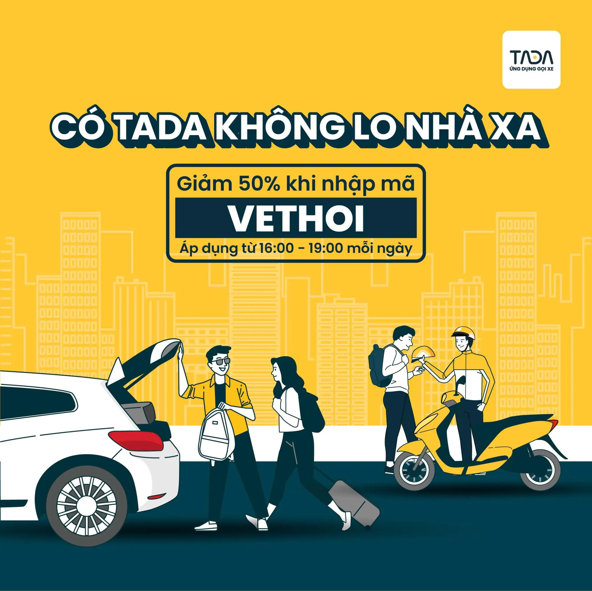 Review TADA - Trải Nghiệm Thực Tế Về Ứng Dụng Đặt Xe Không Thu Chiết Khấu Cho Bác Tài (1)