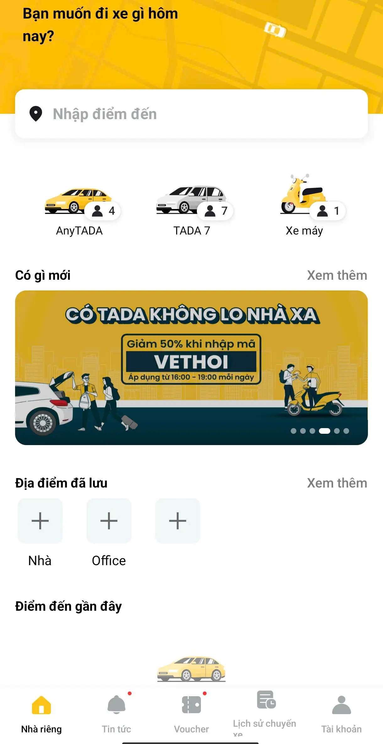 Review TADA - Trải Nghiệm Thực Tế Về Ứng Dụng Đặt Xe Không Thu Chiết Khấu Cho Bác Tài (4)