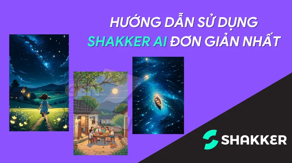 Hướng dẫn sử dụng Shakker AI đơn giản nhất