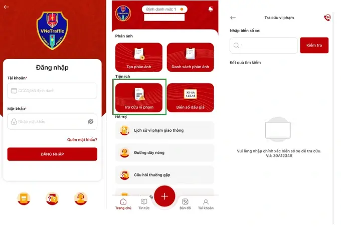 VNeTraffic là gì? Báo cáo vi phạm, tra cứu phạt nguội (2)