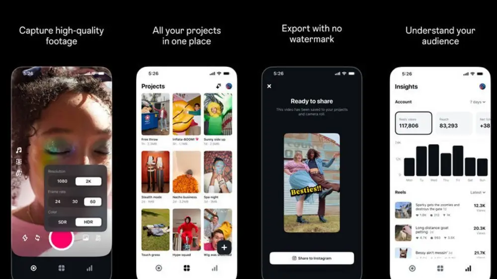 App EDITS: Công cụ chỉnh sửa video từ Instagram (1)