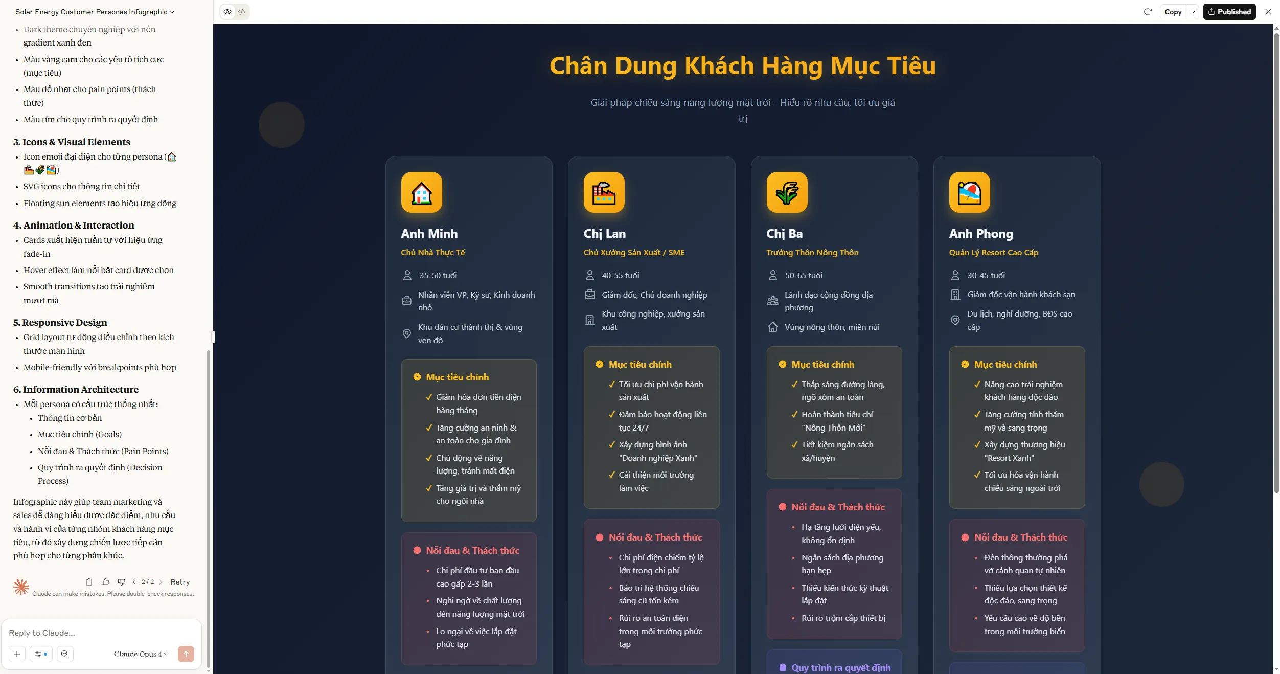 Cách dùng AI tạo infographics với Gemini và Claude (2)