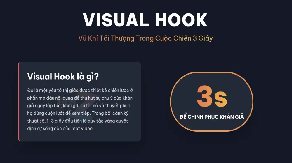 Visual Hook: Bí Quyết Tạo Nội Dung Video TikTok Triệu View