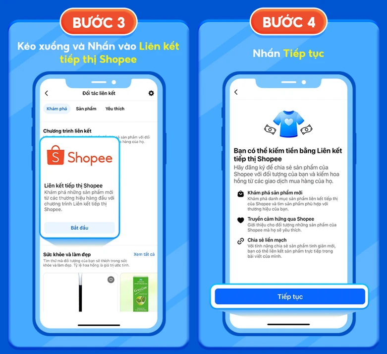 Cách liên kết Facebook với Shopee (1)