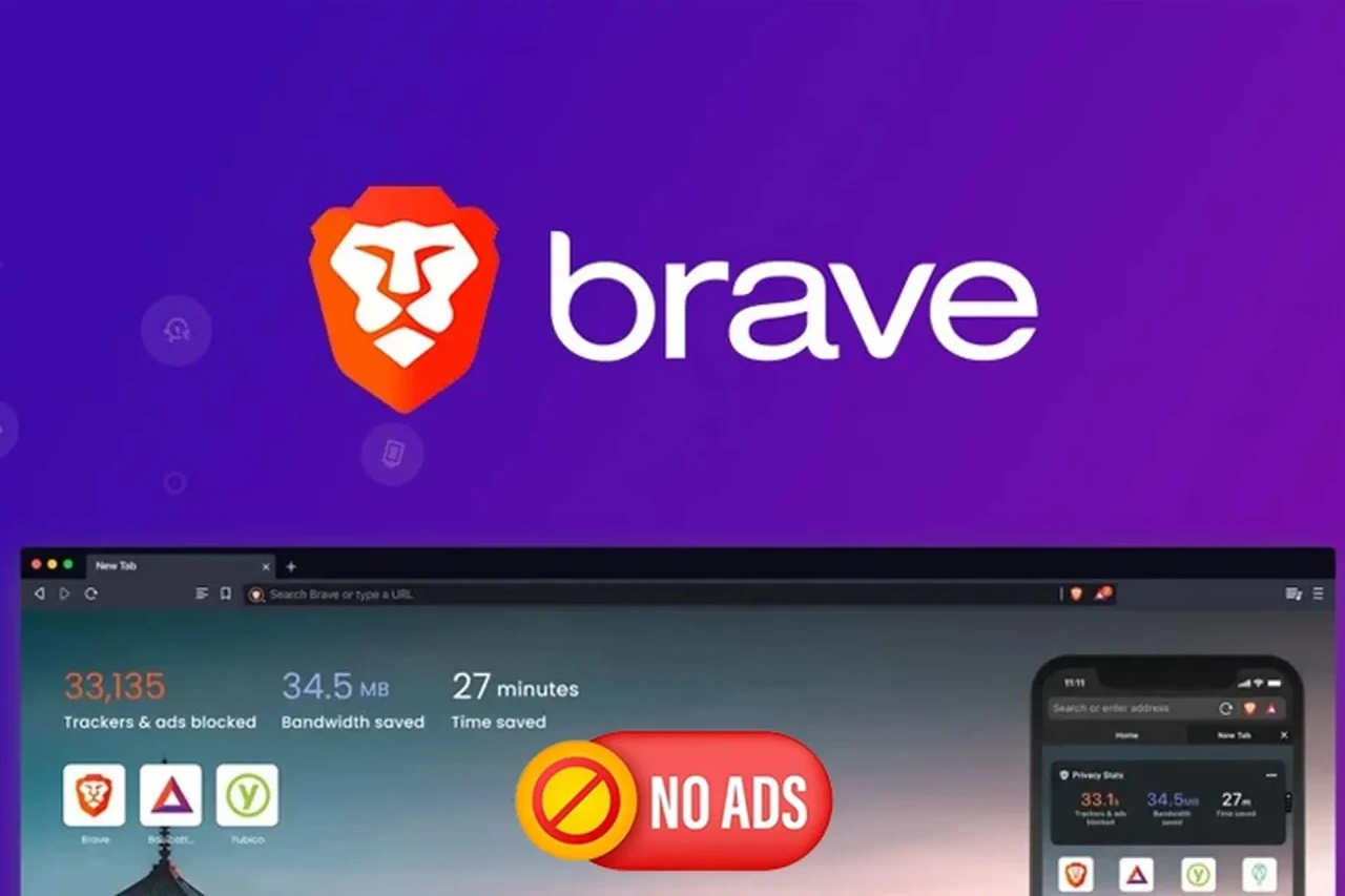 Brave - Trình duyệt lướt web chặn quảng cáo
