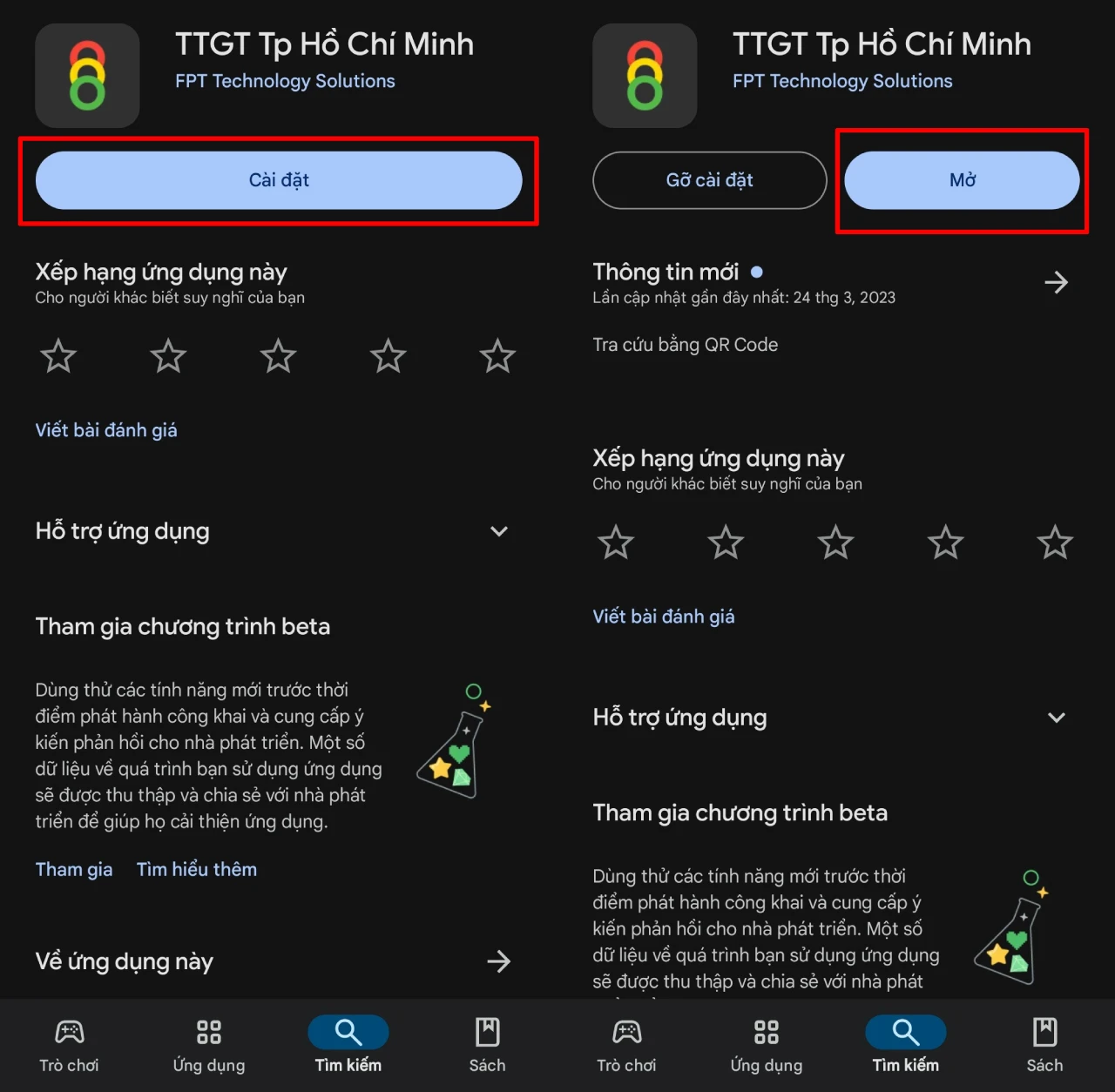 Cách xem Camera giao thông trực tuyến trên ứng dụng TTGT TP.HCM