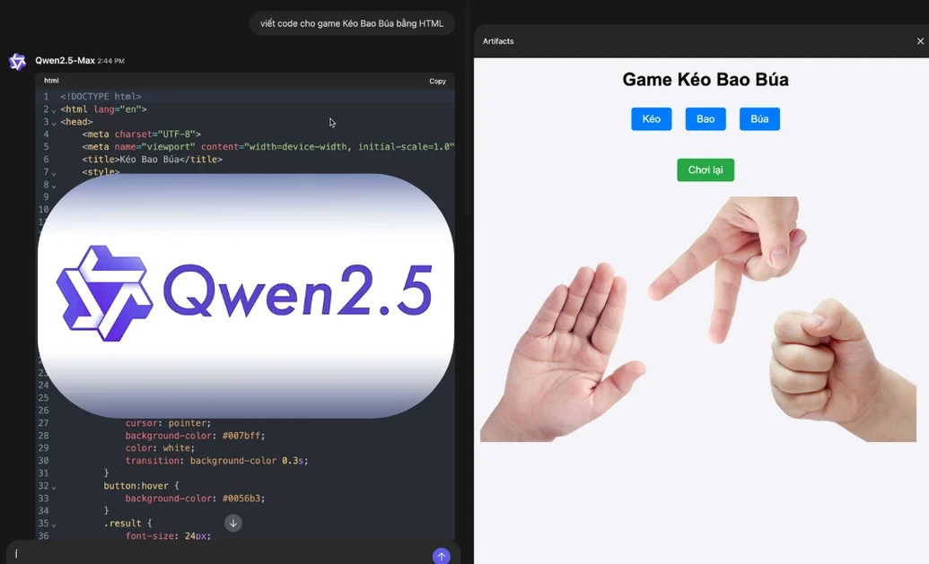 Mô hình Qwen AI coder