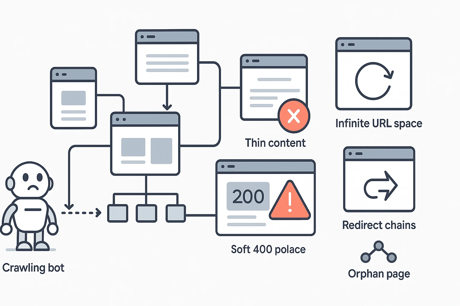 Lỗi Crawl Budget WebsiteNguyên nhân khiến Crawl Budget Website của bạn bị giới hạn