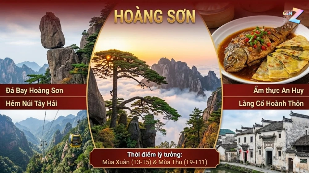 Du lịch Hoàng Sơn Trung Quốc