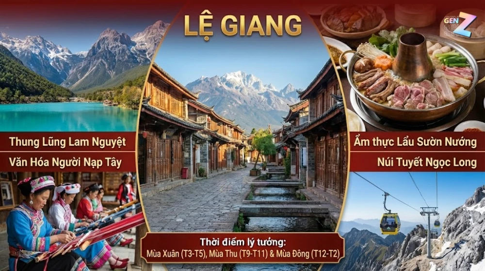 Du lịch Lệ Giang Trung Quốc