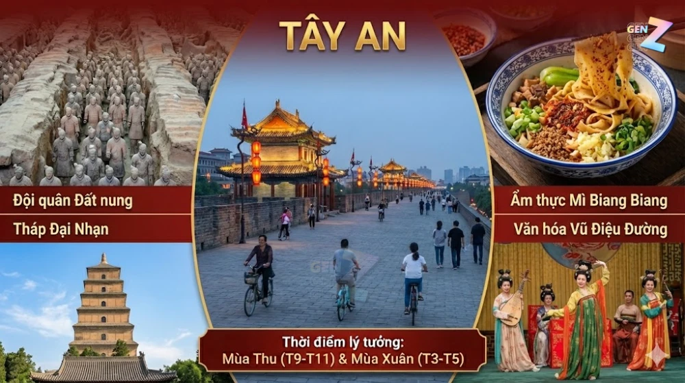 Du lịch Tây An Trung Quốc