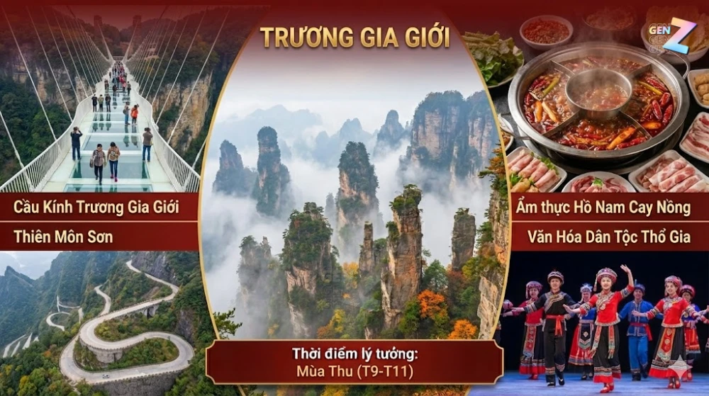 Du lịch Trương Gia Giới Trung Quốc