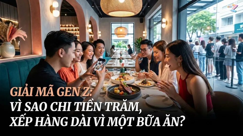 Giải mã Gen Z: Tại sao các bạn trẻ sẵn sàng chi 100k-200k cho bữa