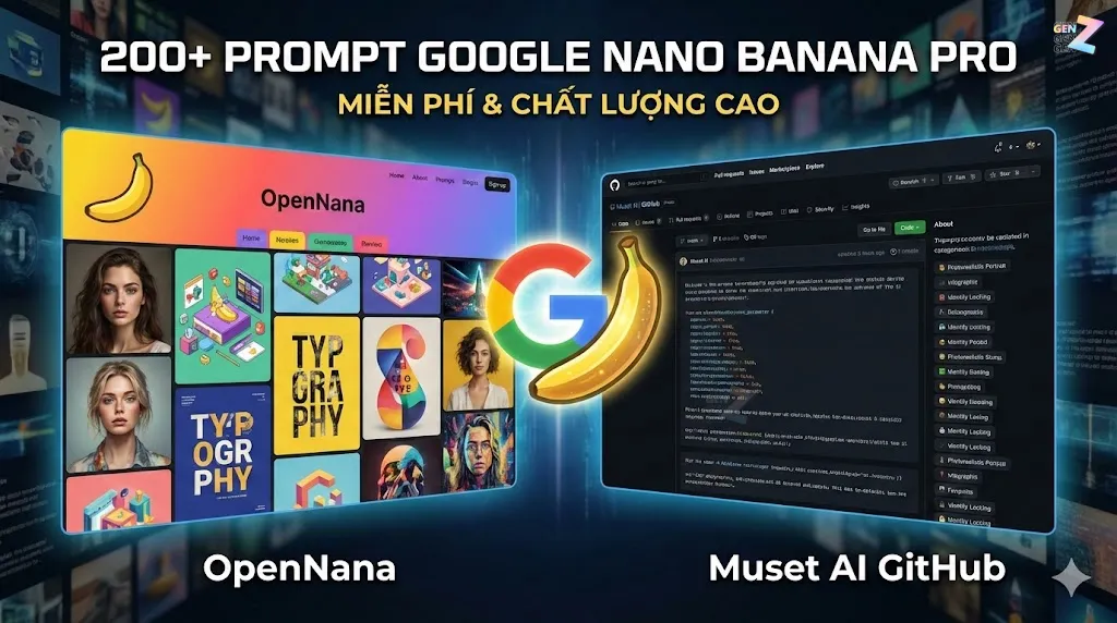 Tổng Hợp Kho Prompt Google Nano Banana Pro Miễn Phí