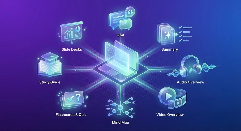 8 tính năng NotebookLM
