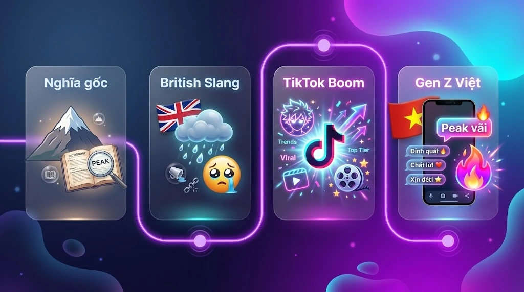 Nguồn gốc từ Peak